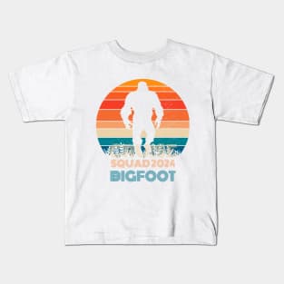 BIGFOOT squad Cruise Family Vacation Cruise squad 2024 Summer T-Shirt Kids T-Shirt